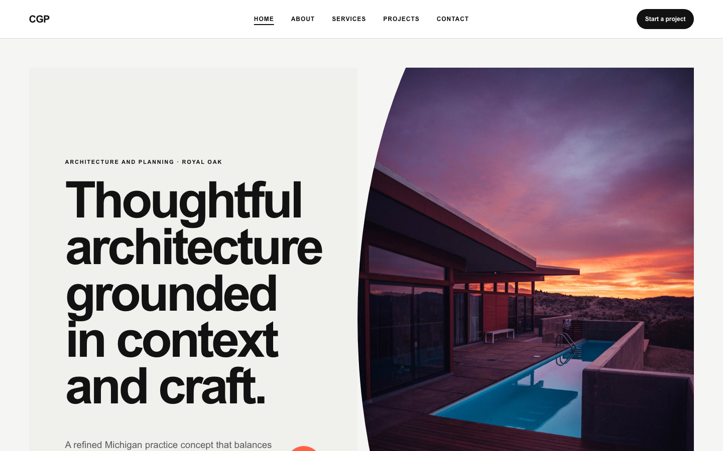 Constantine George Pappas AIA Architecture and Planning website