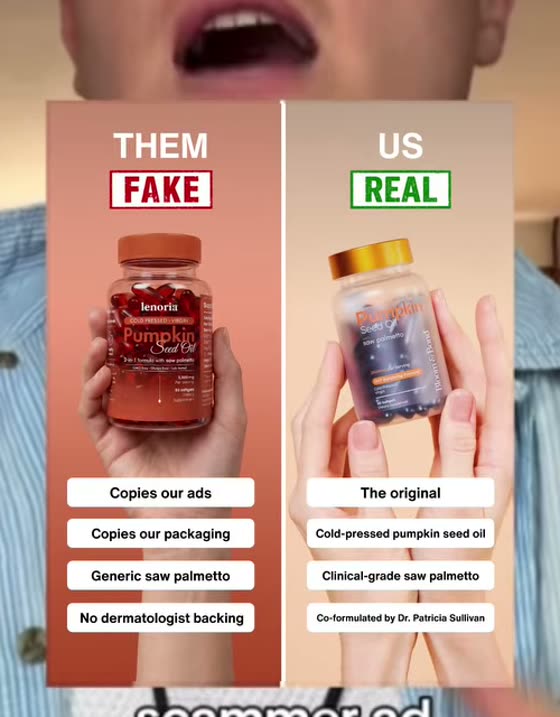 Scammer ad format, frame from the source ad