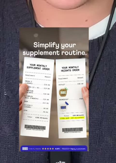 Us vs them format, frame from the source ad