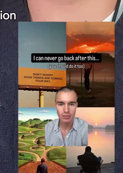 Green screen format, frame from the source ad