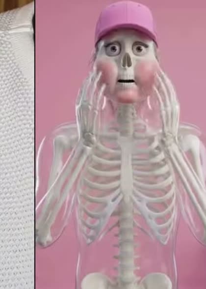 AI skeleton video format, the example shown for it