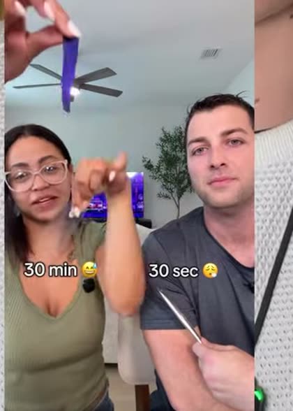 30 min vs 30 sec video format, the example shown for it