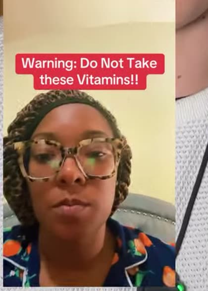 Warning video format, the example shown for it