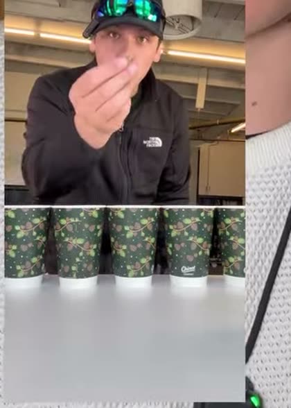 Ingredient call-out video format, the example shown for it