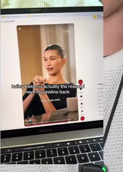 Filming screen video format, the example shown for it